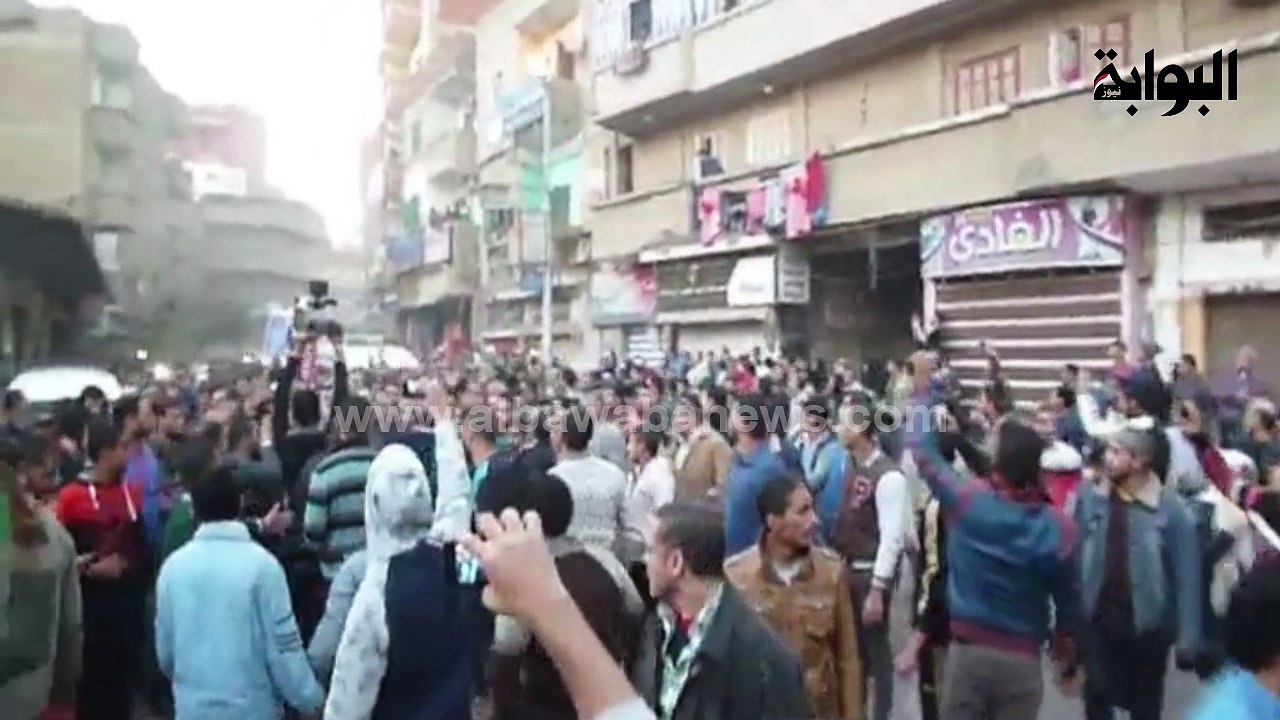 الآلاف من أهالي بلقاس يشيعون جثمان  شهيد "العريش"