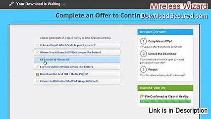 Wireless Wizard Free Download [Instant Download]