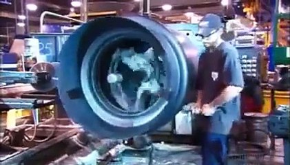 بڑے بڑے ٹائر ایسے بنتے ہیں