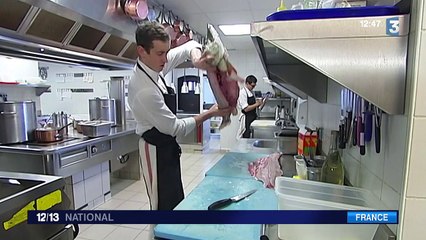 Le chef étoilé Jean Sulpice travaille dans la plus haute station de ski d'Europe