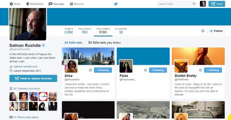 salman rushdie mardood followers in pakistani media