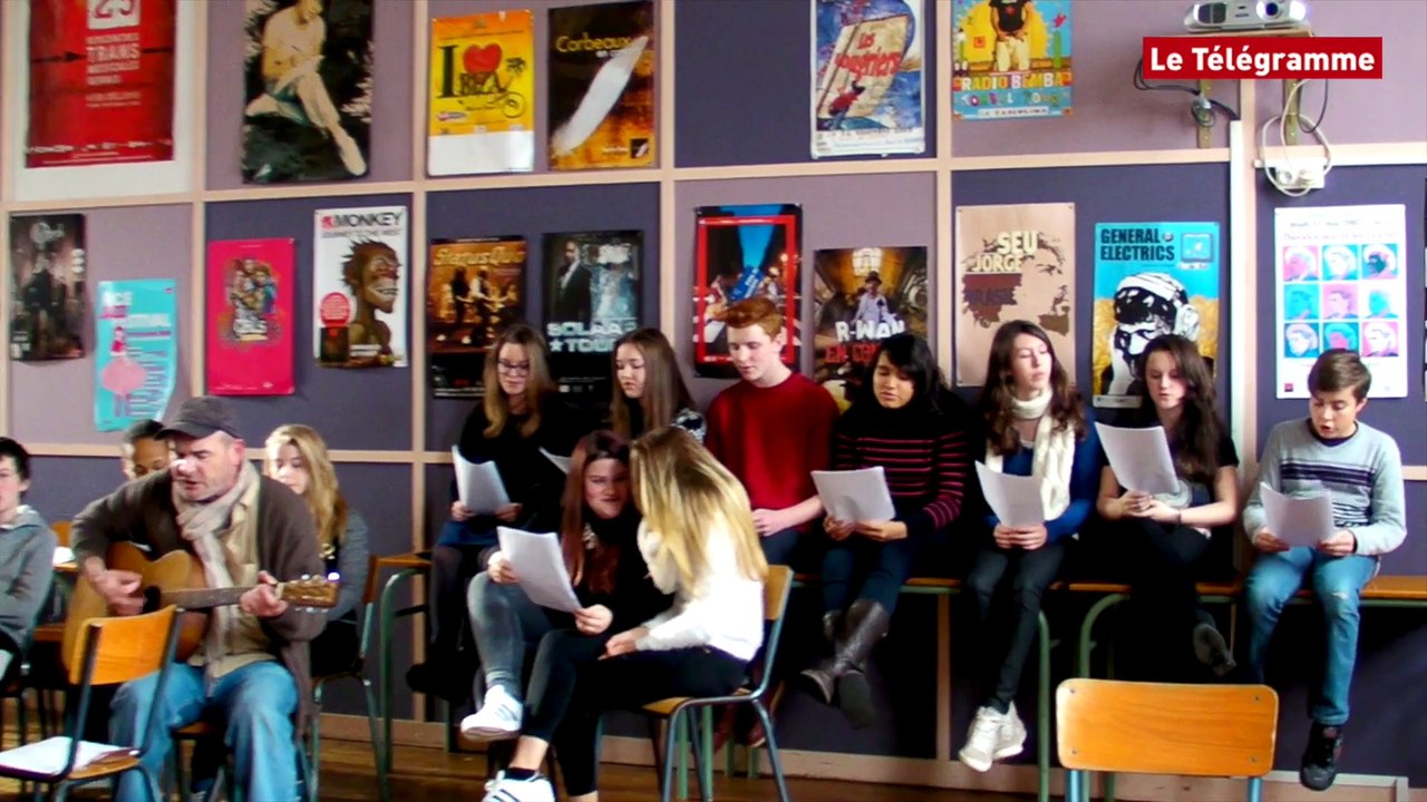 Quimper. La chorale de Sainte-Thérèse en atelier avec Polarité[s]