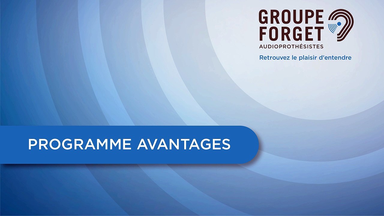 Programme Avantages Groupe Forget
