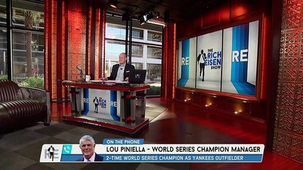The BaseBall Diet - Lou Piniella on The Rich Eisen Show