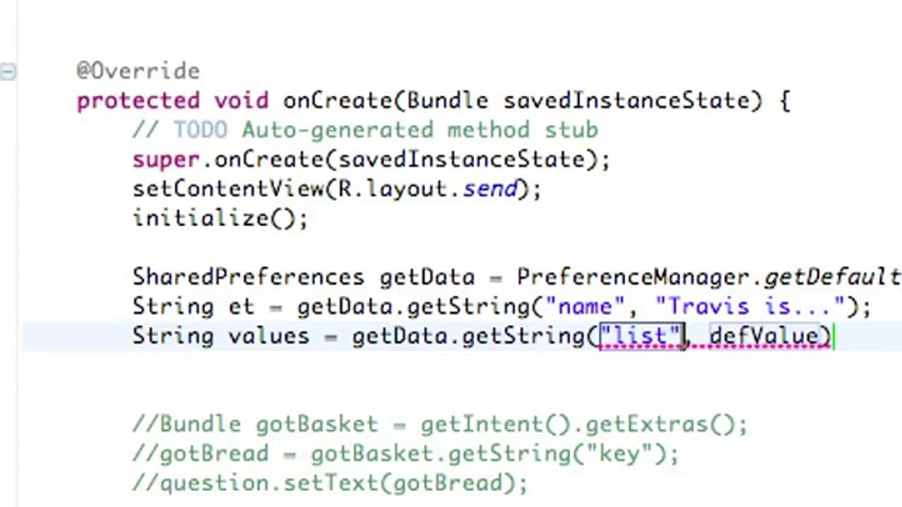 Android Application Development - 58 - More with Preferences