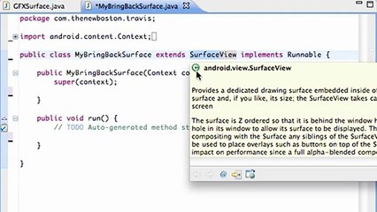 Android Application Development - 68 - Setting up Animation Thread
