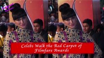 Celebs Walk the Red Carpet of  Filmfare Awards