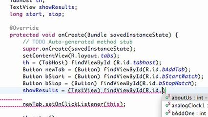 Android Application Development - 87 - Getting the Time from the System