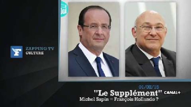 Zapping TV : l’étrange ressemblance entre Michel Sapin... et François Hollande