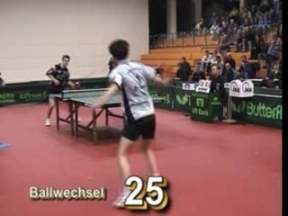TENNIS DE TABLE - point exceptionel