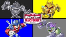 Angry Birds Transformers | Learning Colors