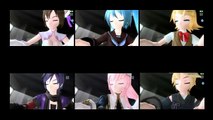 [Vocaloid x 6 Rolling Girl Español]-Project Diva-*Meiko,Miku,Rin,Kaito,Luka y Len*
