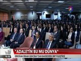 Cumhurbaşkanı Erdoğan Adalet akademisinde Bu Kanser Hücrelerini Temizlemek Gerekiyor