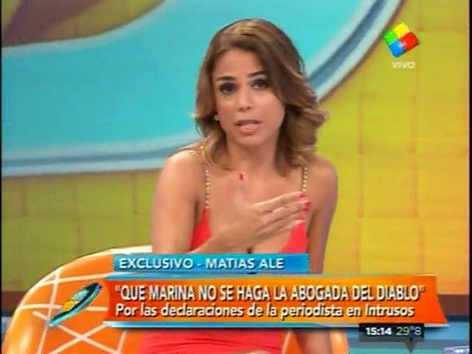 Pronto.com.ar - Marina Calabró le contesta a Matías Alé