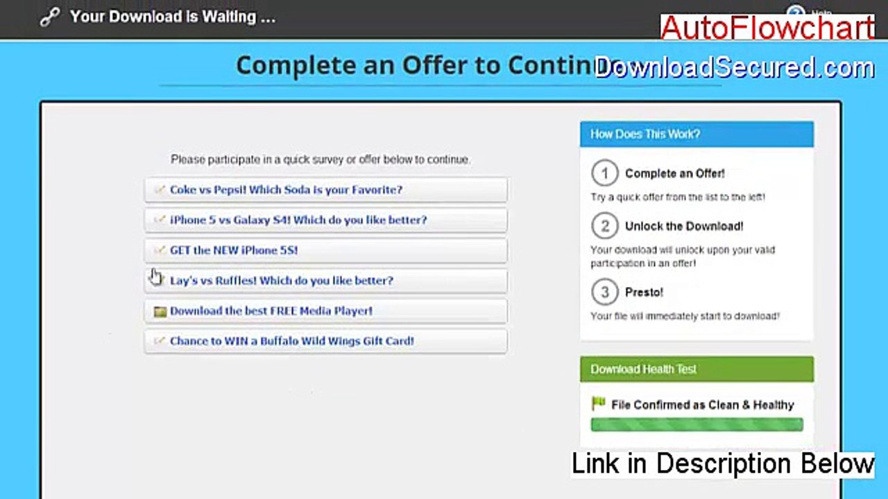 AutoFlowchart Key Gen (Instant Download)