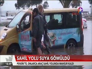 Lodos gitti yağmur geldi İstanbulluyu şimdi de yağmur perişan etti
