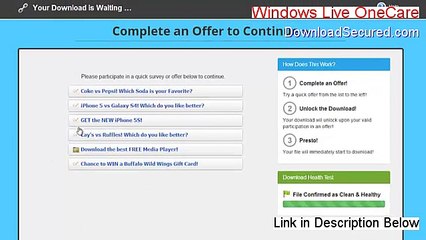 Windows Live OneCare Full Download - Download Here 2015