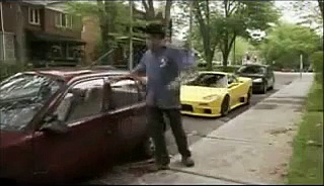 Funny Insult Video Clip image girl smiling man road car
