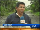 Derrumbe afecta vía Putume - La Cañada - Puyopango