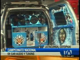 Latacunga fue escenario de campeonato de tuning