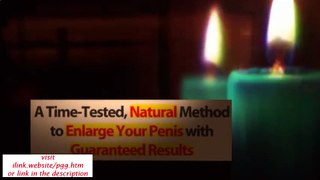 How To Make Your Penis Bigger Natural