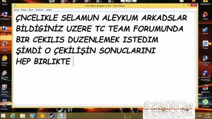 Oyun Çekilişi Sonuçları