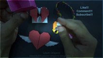 Origami Heart Tutorial: How to fold Origami Heart Box