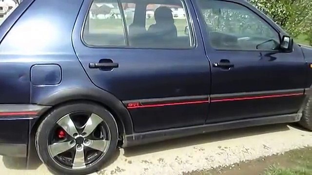 Golf 3 GTI Acceleration 0-120 km-h
