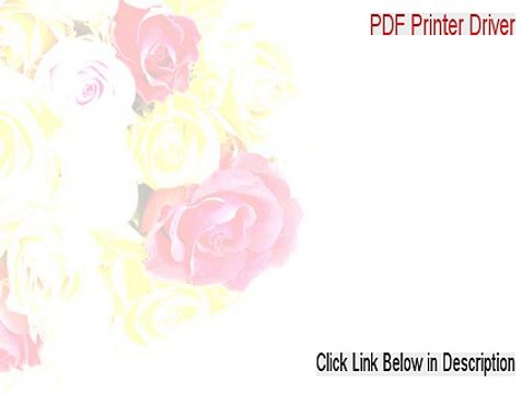PDF Printer Driver Cracked [pdf printer driver windows]