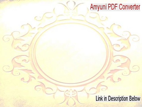 Amyuni PDF Converter Cracked (Risk Free Download 2015)