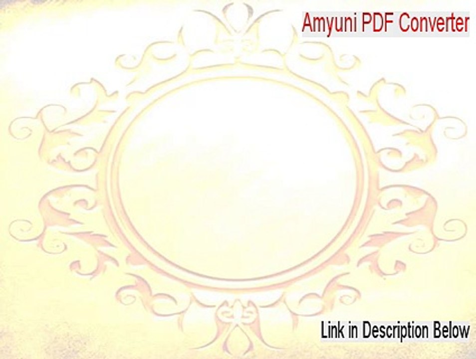 Amyuni PDF Converter Cracked (Risk Free Download 2015)