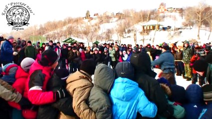 Стеношные бои на Масленицу