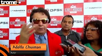 Adolfo Chuiman criticó a los realities