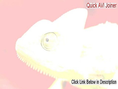 Quick AVI Joiner Free Download [Download Here]