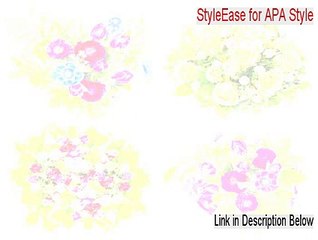 StyleEase for APA Style Full (Legit Download 2015)