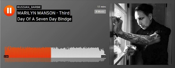 MARILYN MANSON - Third Day Of A Seven Day Binge