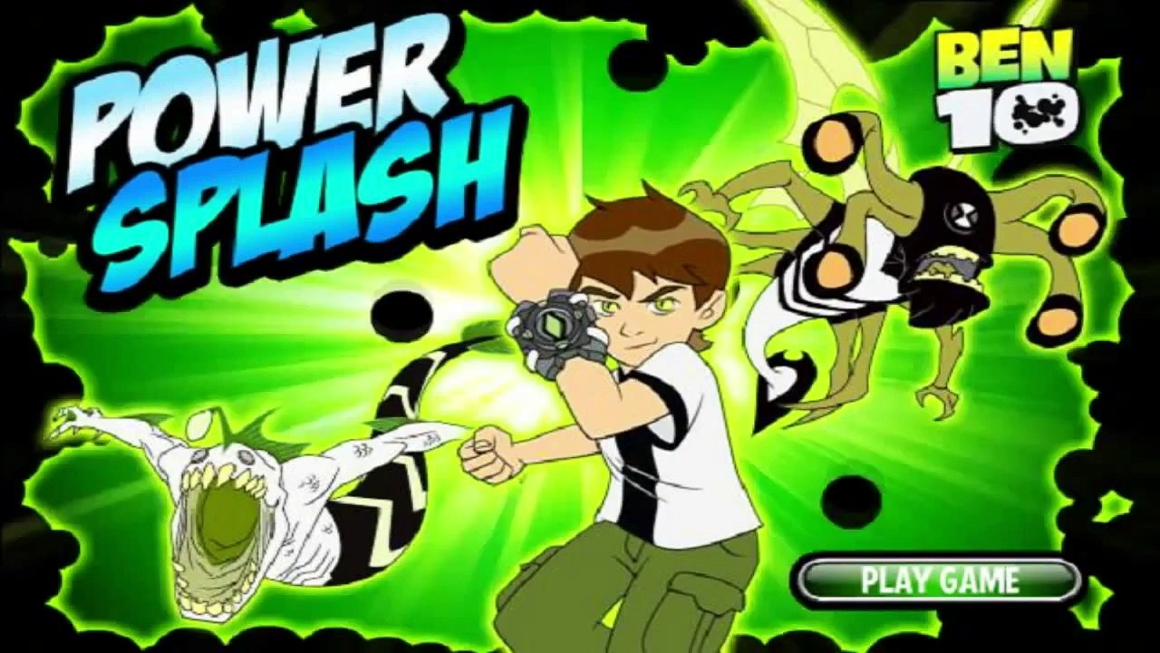 Ben 10 Power Splash Games   Ben ten Cartoon Network Games