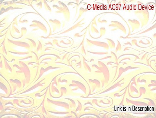 C Media Ac97 Audio Device Driver Download Xp