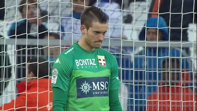 Goal André-Pierre GIGNAC 49' pen _ Olympique de Marseille - Evian TG FC 1-0 - OM - ETG _ 2014-15‬