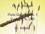 W.A. Mozart - Flute Quartet No. 1 in D major K. 285 - III. Rondo