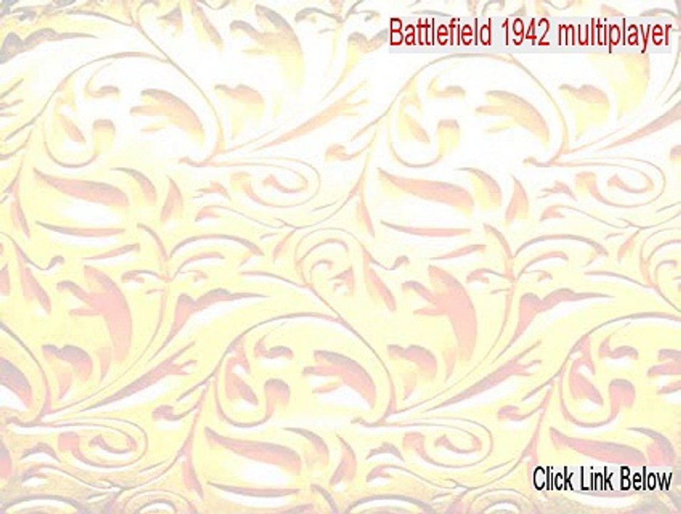 Battlefield 1942 multiplayer Key Gen [Download Now 2015]