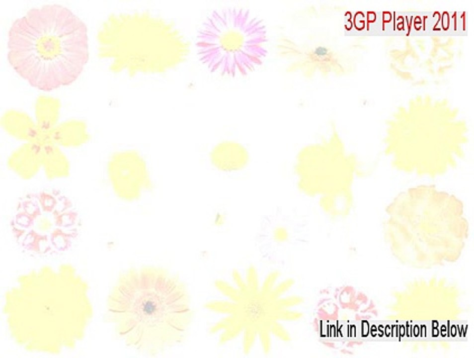 3GP Player 2011 Cracked [download software 3gp player 2011]