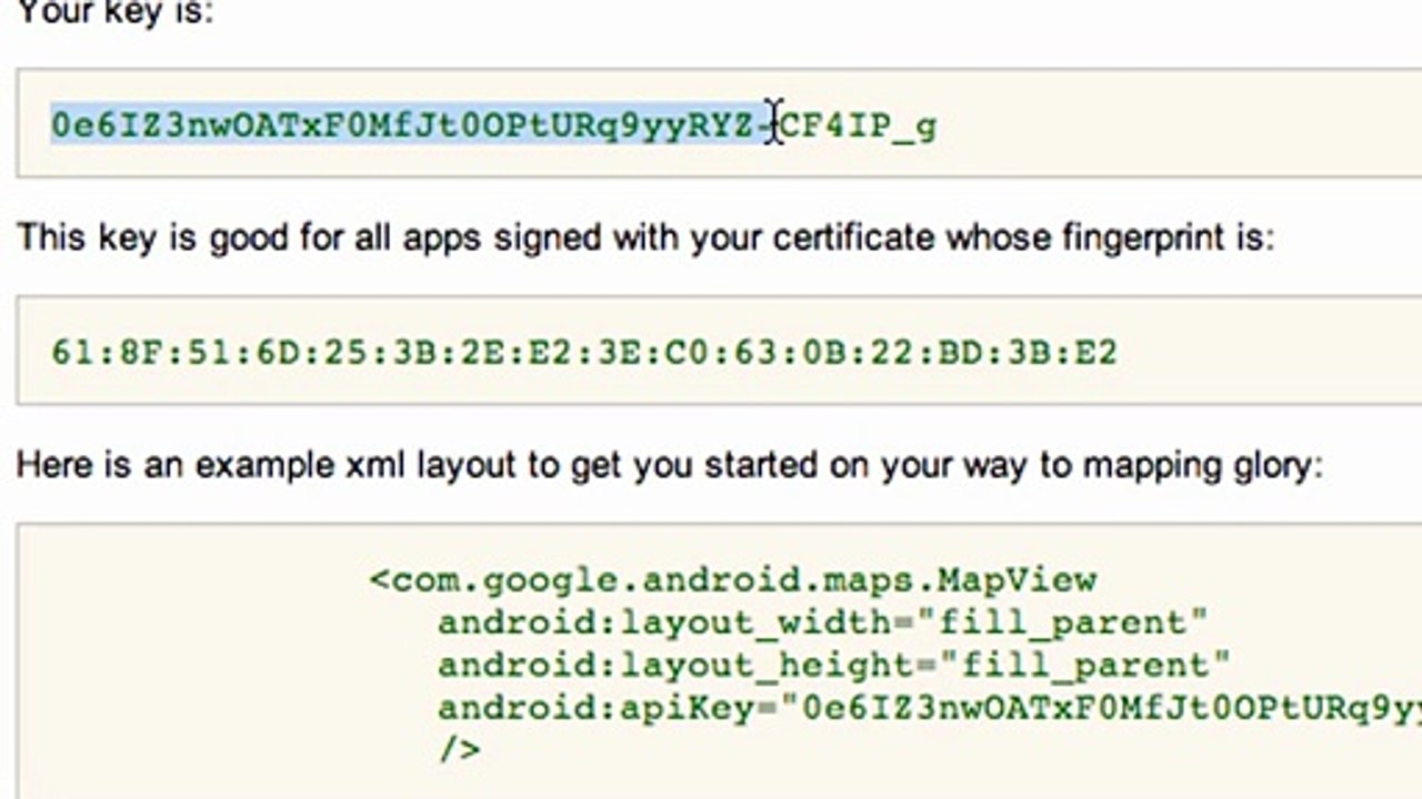 Android Application Development - 131 - Displaying the MapView