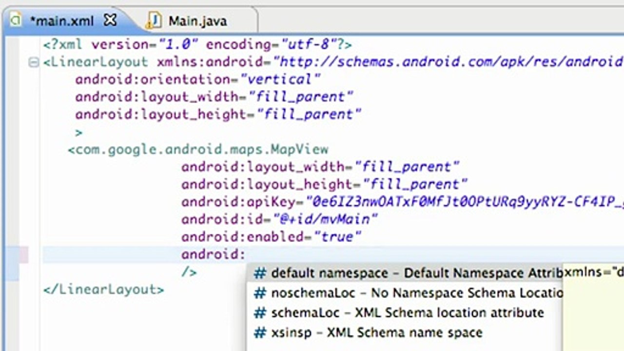 Android Application Development - 132 - MapView Overlay