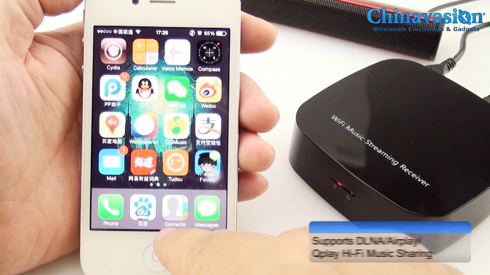 Wireless Wi-Fi Music Streaming Receiver