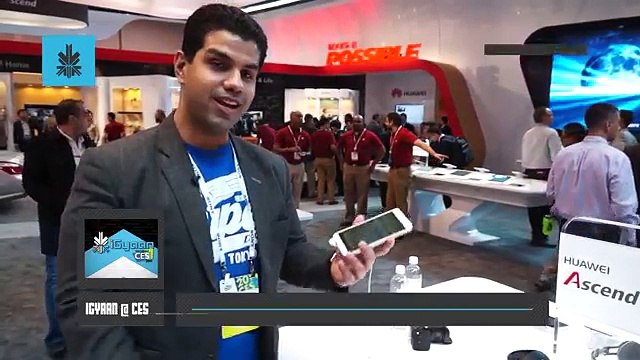 Huawei Ascend Mate 2 Hands On at CES 2014