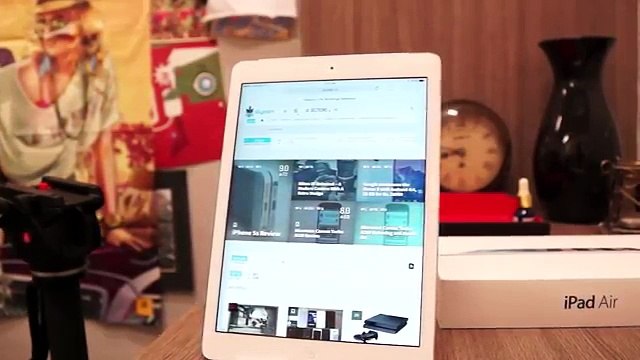 iPad Air White Cellular 4G Unboxing and Hands On - iGyaan