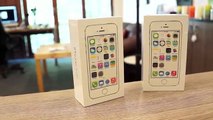 iPhone 5s Gold and White Unboxing and Hands on with Touch ID India