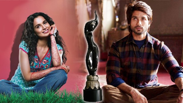 Shahid Kapoor and Kangana Ranaut Win Best Actor Award | FILMFARE AWARDS WINNERS