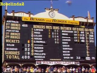 Javed Miandad 131 vs Australia 3rd test 1983 Adelaide (Low)